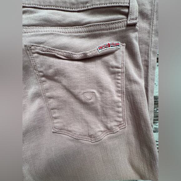 HUDSON KRISTA SUPER SKINNY JEANS WOMENS DENIM SZ 29 BARBIECORE - Picture 4 of 5